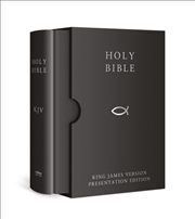 Buy Holy Bible: King James Version (Kjv) Black Presentation Edition