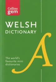 Buy Welsh Gem Dictionary : The World's Favourite Mini Dictionaries
