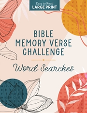 Buy Bible Memory Verse Word Searches Large Print