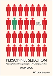 Buy Personnel Selection : Adding Value Through People - A Changing Picture