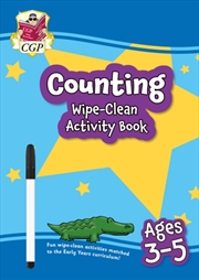 Buy Counting Wipe-Clean Activity Book For Ages 3-5 (With Pen)