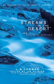 Buy Streams In The Desert : 366 Daily Devotional Readings