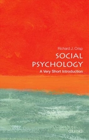 Buy Social Psychology : A Very Short Introduction