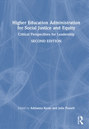 Buy Higher Education Administration For Social Justice And Equity
