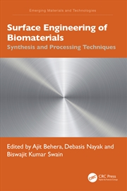 Buy Surface Engineering Of Biomaterials
