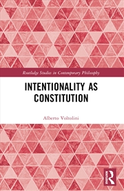 Buy Intentionality As Constitution