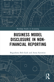 Buy Business Model Disclosure In Non-Financial Reporting