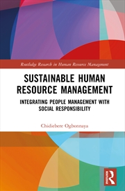 Buy Sustainable Human Resource Management