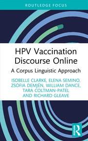 Buy Hpv Vaccination Discourse Online