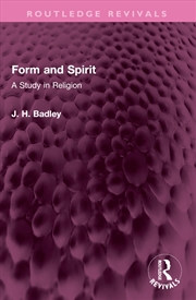 Buy Form And Spirit