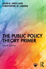 Buy The Public Policy Theory Primer