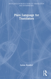 Buy Plain Language For Translators