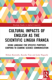 Buy Cultural Impacts Of English As The Scientific Lingua Franca