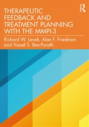 Buy Therapeutic Feedback And Treatment Planning With The Mmpi-3