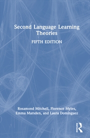 Buy Second Language Learning Theories