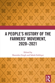 Buy A People's History Of The Farmers' Movement, 2020–2021