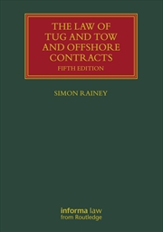 Buy The Law Of Tug And Tow And Offshore Contracts