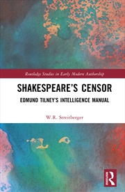Buy Shakespeare’S Censor