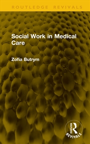 Buy Social Work In Medical Care