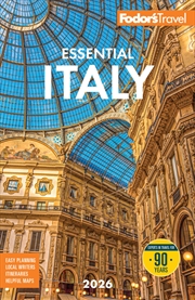 Buy Fodor's Essential Italy 2026
