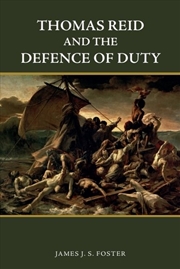 Buy Thomas Reid And The Defence Of Duty