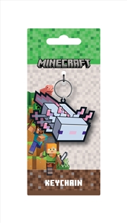 Buy Minecraft - Axolotl - PVC Keyring