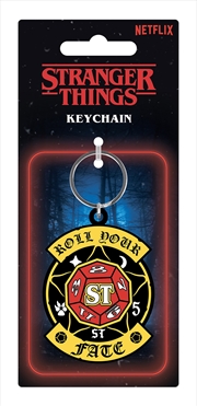 Buy Stranger Things - Dice - Spinner Keyring
