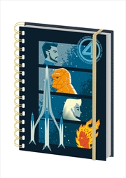 Buy The Fantastic Four - Characters Grid - A5 Wiro Notebook