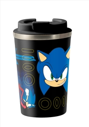 Buy Sonic the Hedgehog - Lets Go - 350ml Metal Travel Mug