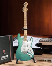 Buy Aston Martin Almond Metallic Green Finish Fender Stratocaster Mini Guitar Replica Collectible FS-030