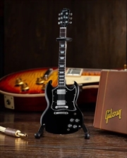 Buy Gibson SG Standard Ebony 1:4 Scale Mini Electric Guitar Model GG-221AH