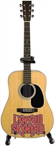 Buy Lynyrd Skynyrd Logo Natural Finish Mini Acoustic Guitar 2M-L02-5007 LYNYRD 2
