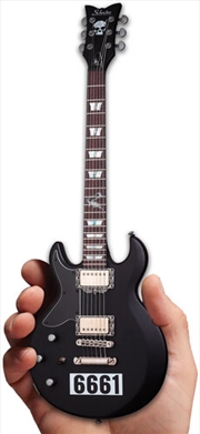 Buy Zacky Vengeance Satin Schecter Black 6661 Mini Guitar ZV-524