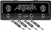 Buy Anthrax - Magnetic Jack Rack - Not Man Logo with 4 Guitar Plug Keychains