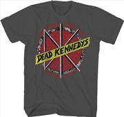 Buy Dead Kennedys - Destroy Efficiency T-Shirt - Large Charcoal