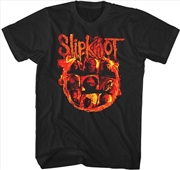 Buy Slipknot - We Are Not Your Kind Fire T-Shirt - Large Black