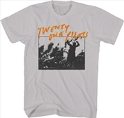Buy Twenty One Pilots - Live Scribble T-Shirt - Large Gray