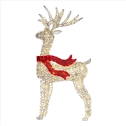 Buy Large 1.5m Christmas Reindeer Outdoor Indoor Light-Up