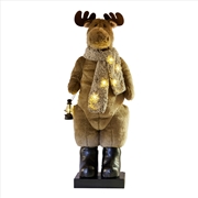 Buy 1.1m Musical LED Animated Christmas Moose Light-Up