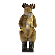 Buy 1.5m Musical LED Animated Christmas Moose Light-Up