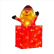 Buy 76cm Animated Santa In Chimney