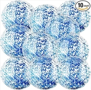 Buy Christmas 10 Pcs Inflateable Sequin Glitter Beach Balls
