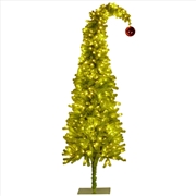 Buy 4ft Christmas Gremlin Tree Curved Top Red Bauble