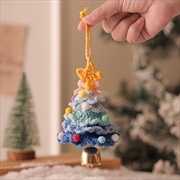 Buy 2 Pcs Handmade Crochet Christmas Tree Ornament - Style F
