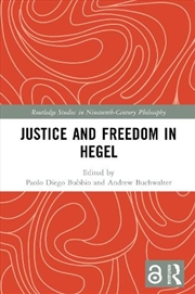 Buy Justice And Freedom In Hegel
