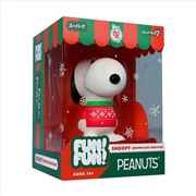 Buy Peanuts - Snoopy in Snowflake Sweater Fun! Fun! Figure
