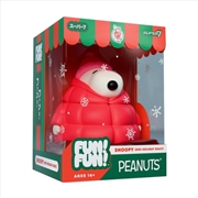 Buy Peanuts - Snoopy in Puffy Red Coat Fun! Fun! Figure