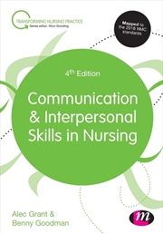Buy Communication And Interpersonal Skills In Nursing