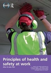 Buy Principles Of Health And Safety At Work