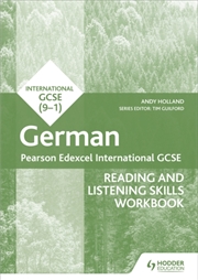 Buy Pearson Edexcel International Gcse German Reading And Listening Skills Workbook